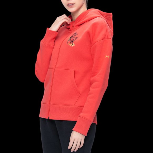 Under Armour NWT RARE Martian Red ORIGINATORS CNY Hoodie Collectors Jacket Large - Picture 2 of 6